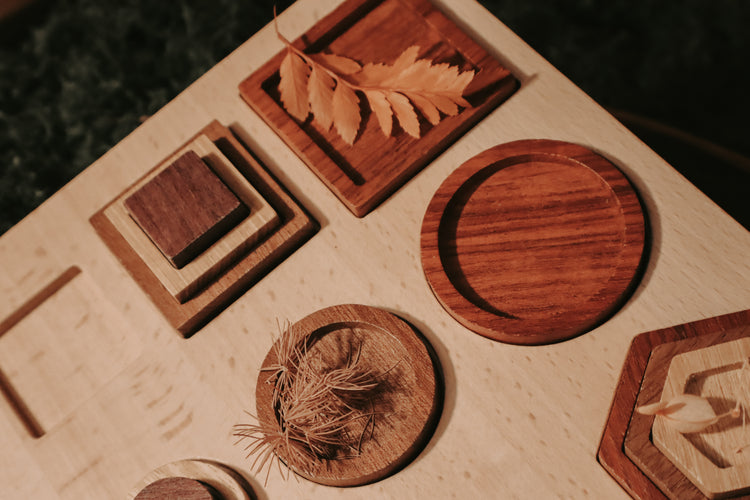 Shape sorting puzzle
