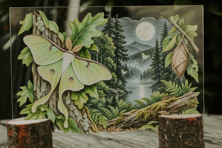 Luna Moth discovery collection