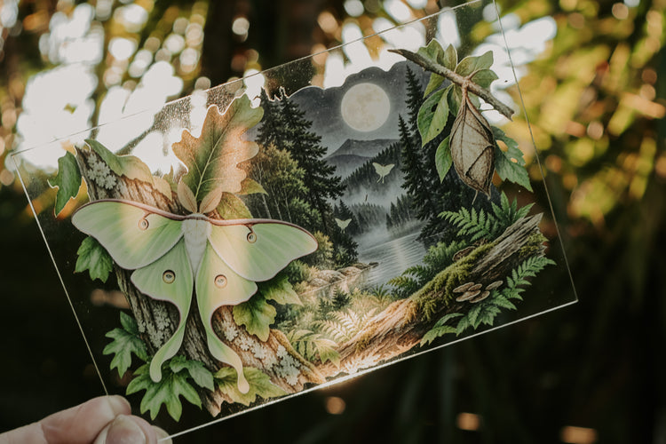 Luna Moth discovery collection