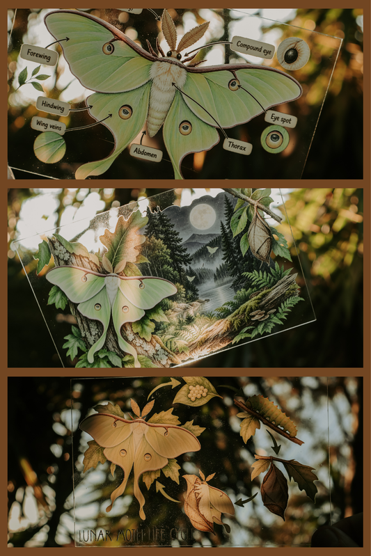Luna Moth discovery collection
