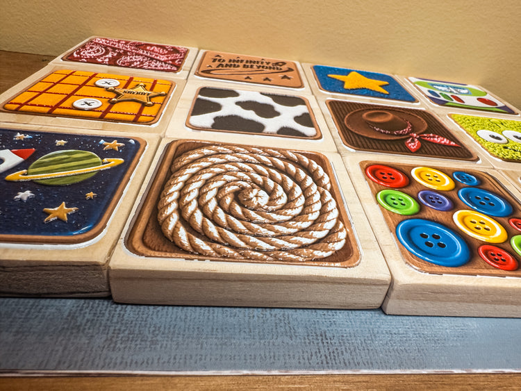 Limited edition toy storey texture tiles