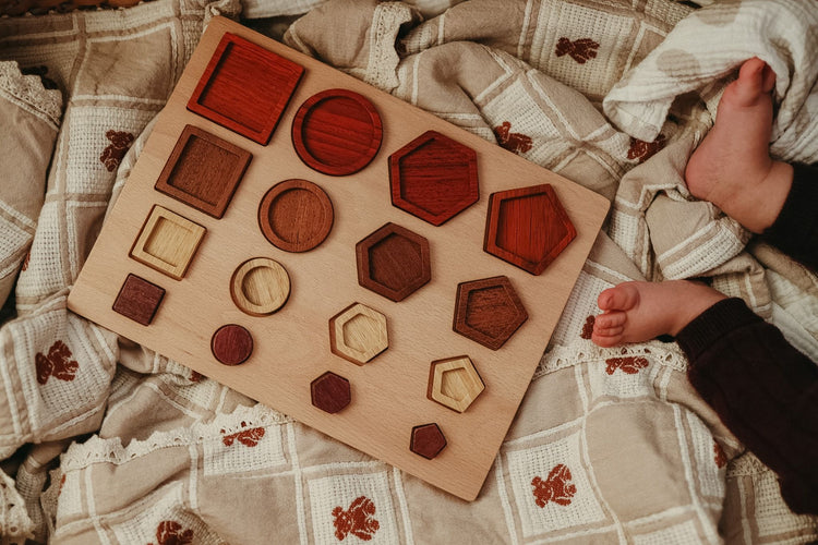 Shape sorting puzzle
