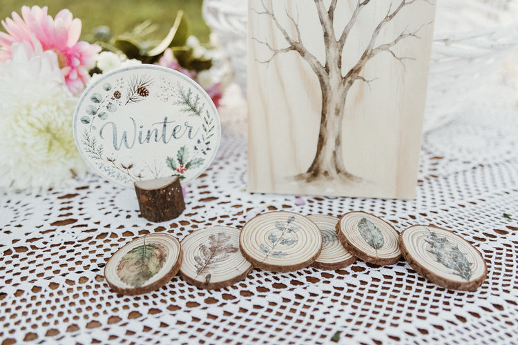 Four Seasons Tree Set | Wooden nature & Seasonal Learning Resource