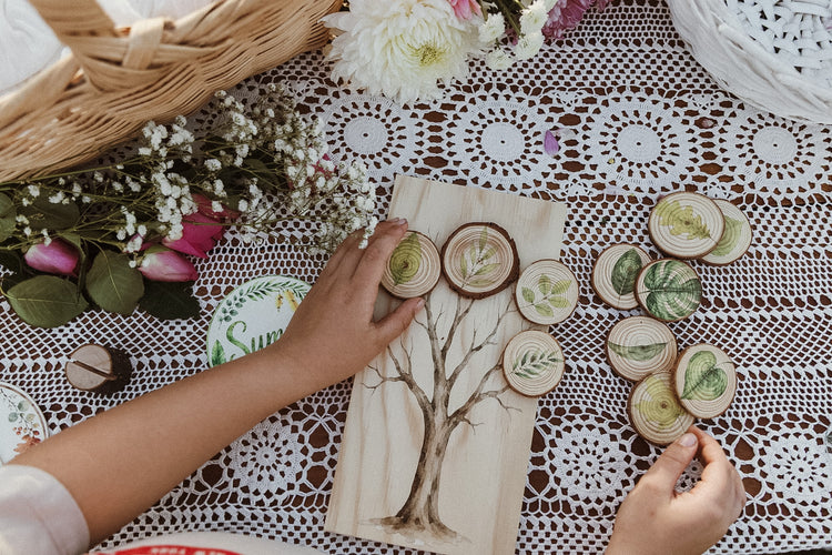 Four Seasons Tree Set | Wooden nature & Seasonal Learning Resource