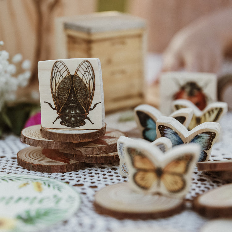 Bug Home & Butterfly Set | Nature inspired Small World Play