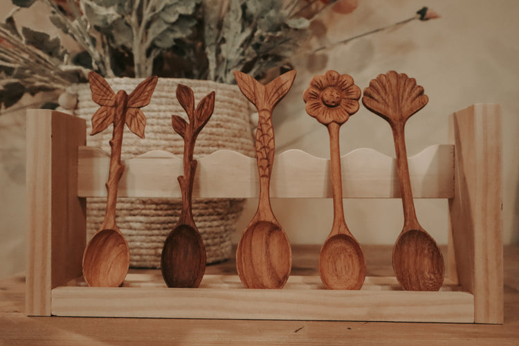 Stand to hold those hand carved wooden spoons 
