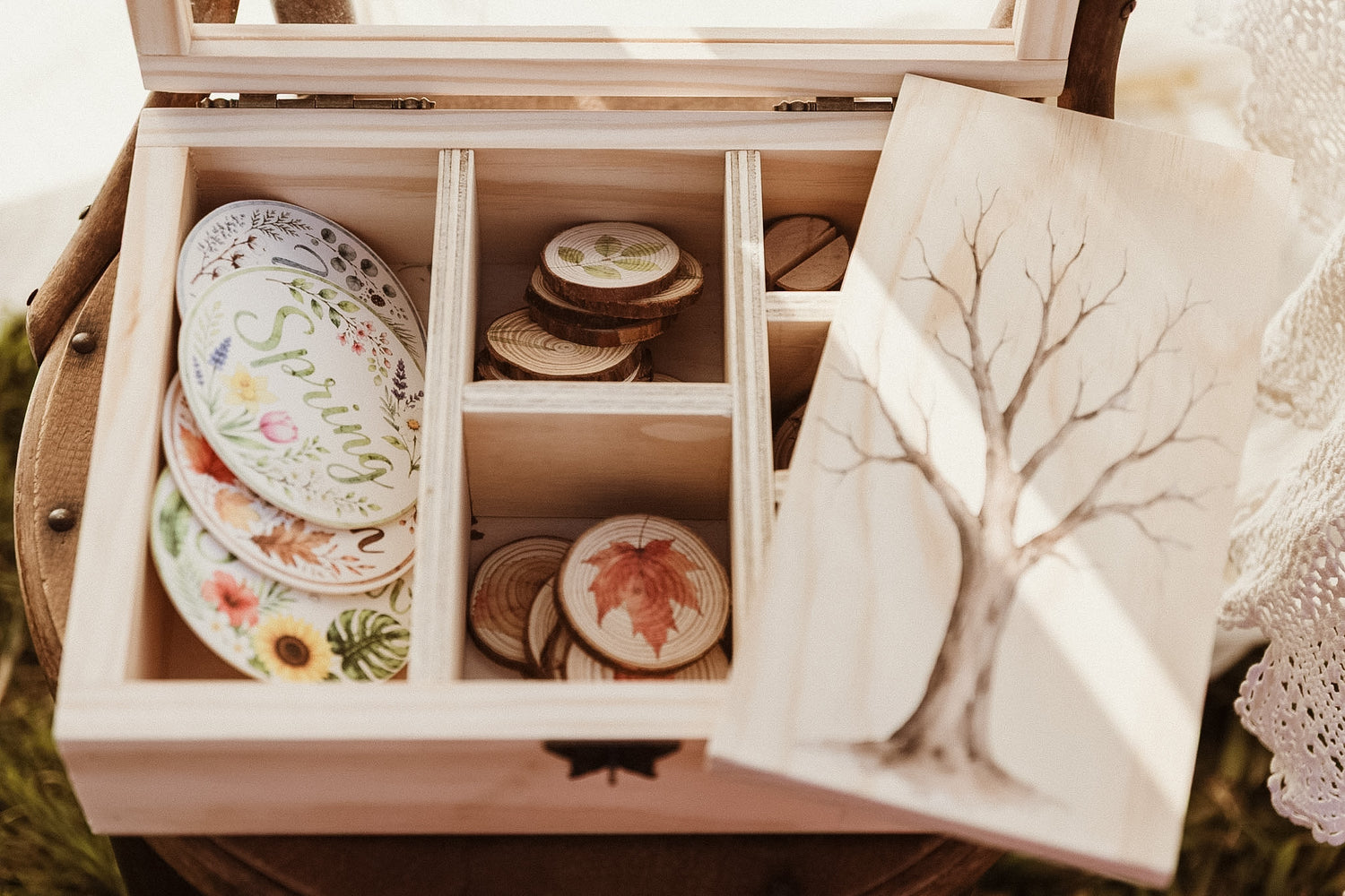 wooden seasons toy 