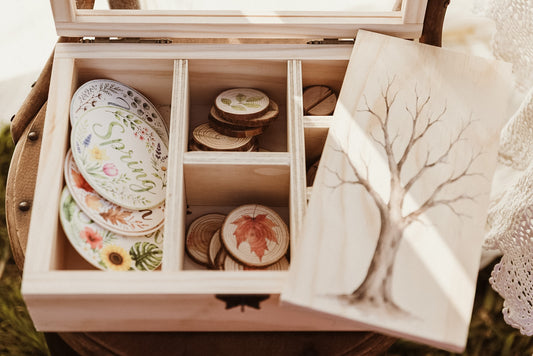 wooden seasons toy 