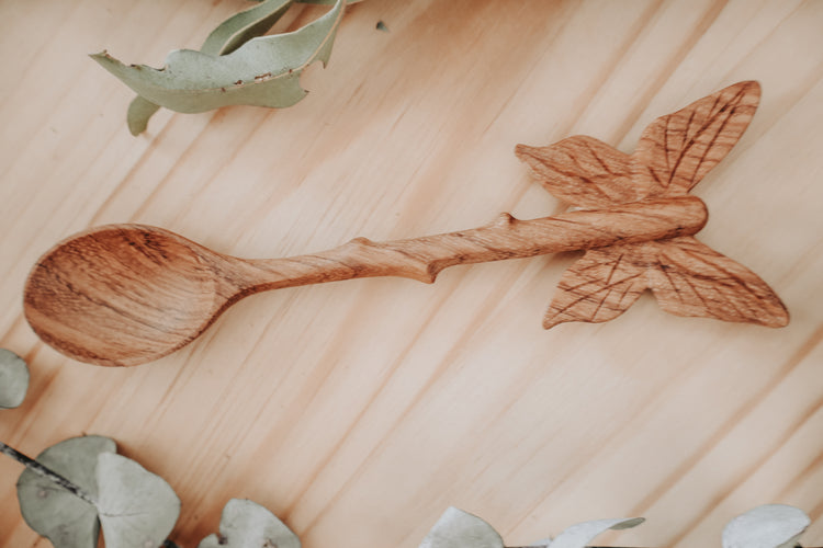 Whimsical winged spoon